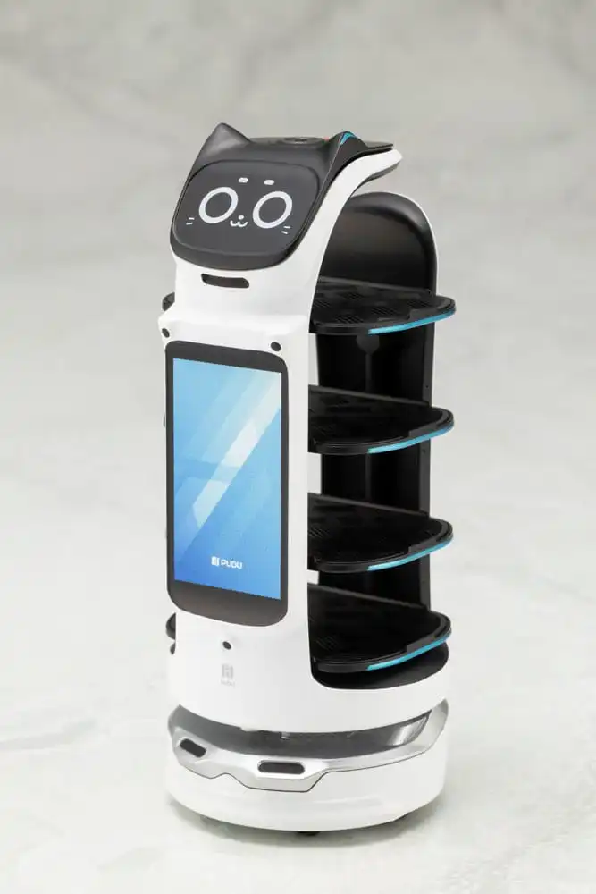 Pudu Robotics Plastic Model Kit Bellabot White Ver. 11 cm